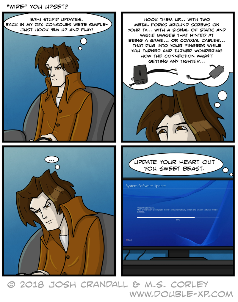 Illustration for article titled Sunday Comics: Update Troubles